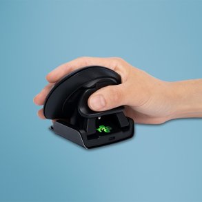 R-Go Tools Twister ergonomisk mus med pausesoftware, Bluetooth og kabel